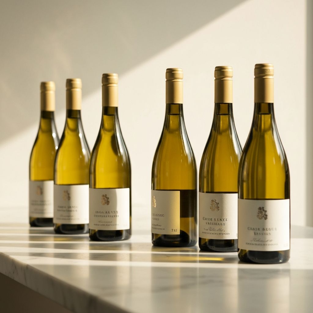 Burgundy White Selection